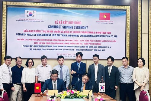 Ký hợp đồng thi công cầu Nhơn Trạch thuộc Vành đai 3 Tp. Hồ Chí Minh