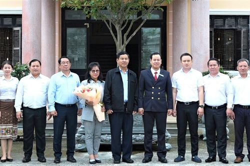 Đoàn công tác TANDTC Lào kết thúc tốt đẹp chuyến thăm và làm việc tại Việt Nam