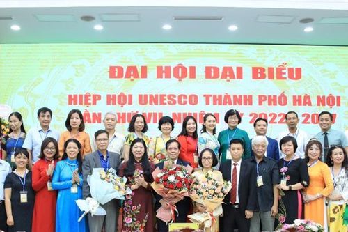 Ông Trương Minh Tiến được bầu làm Chủ tịch Hiệp hội UNESCO TP Hà Nội