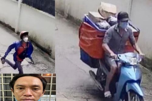 Đã bắt được tên trộm xe và hàng của shipper tại TP Hồ Chí Minh