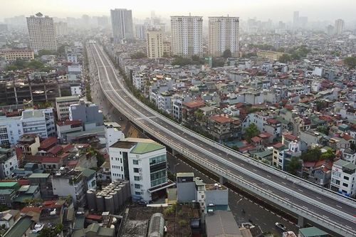 Dự kiến tháng 12/2022 thông xe đường vành đai 2 trên cao
