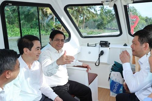 Thủ tướng Phạm Minh Chính thăm, làm việc tại Hậu Giang