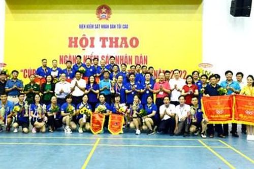 Hội thao ngành Kiểm sát nhân dân 'Cúp Báo Bảo vệ pháp luật lần thứ XI' thành công tốt đẹp