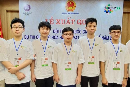 Việt Nam đứng thứ 5 tại Olympic Vật lý quốc tế 2022