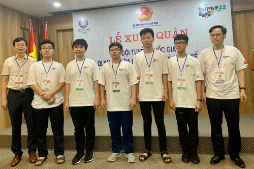 Việt Nam đứng thứ 5 tại Olympic Vật lý quốc tế