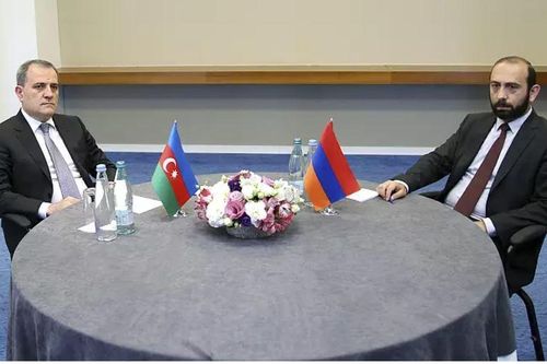 Ngoại trưởng Armenia-Azerbaijan lần đầu tiên hội đàm kể từ năm 2020