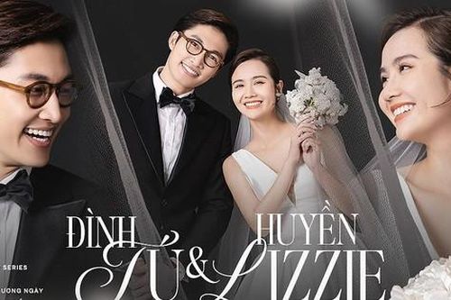 Ngất ngây với bộ ảnh cưới lãng mạn của Đình Tú, Huyền Lizzie (Thương Ngày Nắng Về)