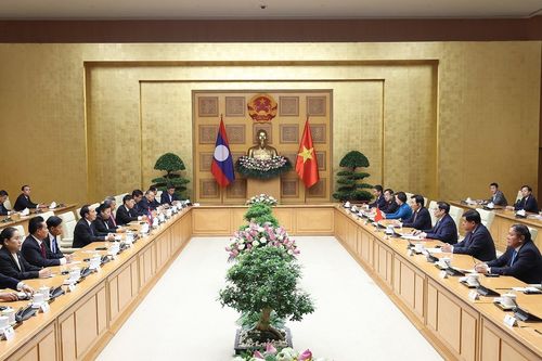 Thủ tướng tiếp Phó Chủ tịch nước Lào Bounthong Chitmany