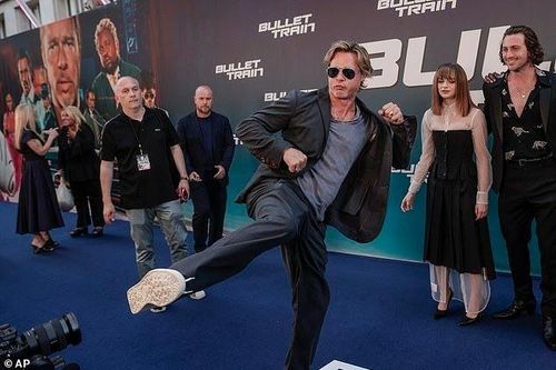Brad Pitt tại thảm đỏ