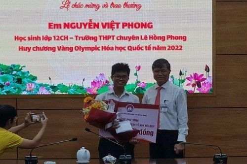 Tp.HCM: Thưởng nóng 150 triệu đồng cho thí sinh đạt giải thưởng quốc tế