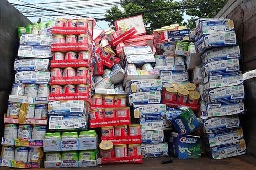 Quản lý thị trường Long An: Tiêu hủy lô sữa không rõ nguồn gốc trị giá 1,8 tỷ đồng