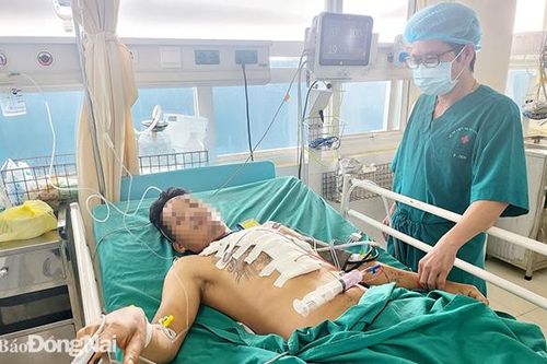 Khẩn cấp cứu sống bệnh nhân bị thủng tim, thủng phổi