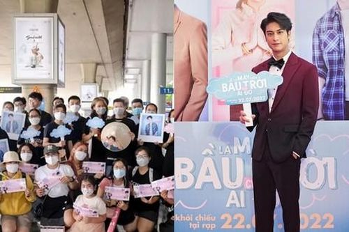 Nam thần phim 'Ngôi Đền Kỳ Quái' đến Việt Nam, được fan chào đón nồng nhiệt từ sân bay