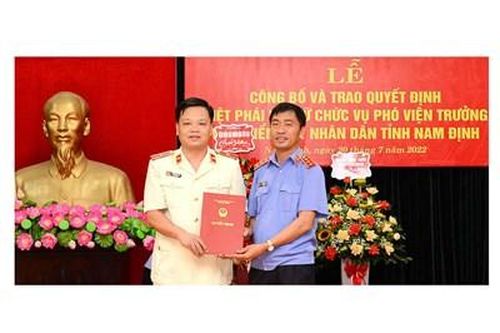 VKSND tỉnh Nam Định có tân Phó Viện trưởng