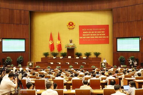 Hội nghị nghiên cứu, học tập, quán triệt Nghị quyết TW 5 khóa XIII
