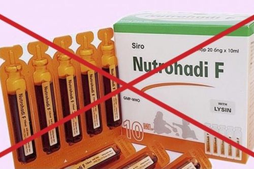 Công ty CP Dược Hà Tĩnh nói gì về thuốc bổ Siro Nutrohadi F bị buộc thu hồi?