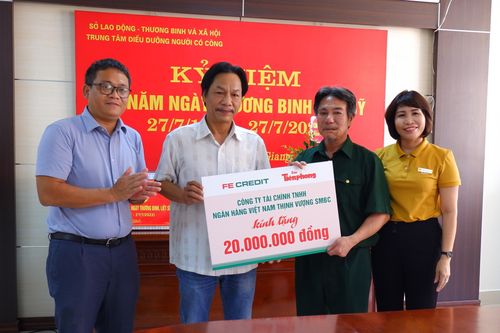 Thăm hỏi thương binh tại Bắc Giang, Bắc Ninh: Nối liền mạch tri ân