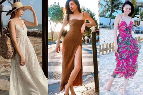 Sao Việt gợi ý 12 cách mặc váy 2 dây sành điệu