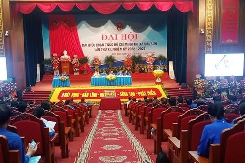 Đại hội đại biểu Đoàn TNCS Hồ Chí Minh thị xã Bỉm Sơn lần thứ XI