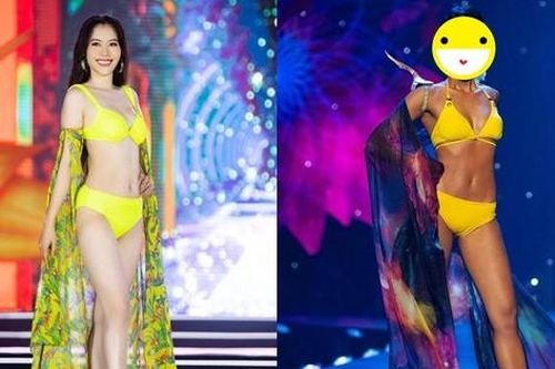 Học hỏi 'Hoa hậu quốc dân' trong màn trình diễn bikini nhưng Nam Em lại không thành công