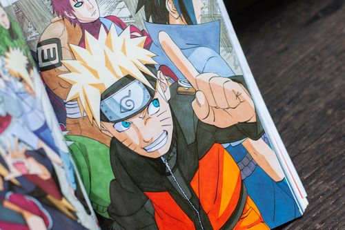 Chặng đường chiến đấu của Naruto qua tranh màu