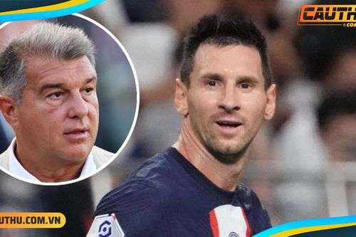 Chủ tịch Joan Laporta: 'Messi rồi sẽ quay lại Barca'