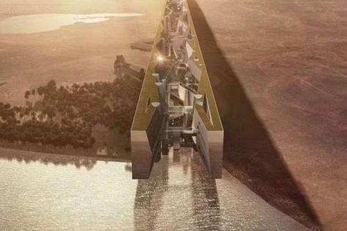 Arab Saudi dự kiến xây tòa nhà chọc trời tráng gương dài 120km cho 5 triệu người cư trú trên sa mạc