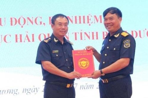 Chánh văn phòng Tổng cục Hải quan làm Cục trưởng Cục Hải quan Bình Dương