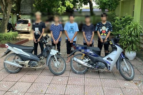 Đông Anh: Bắt nhóm đối tượng cướp giật, trộm cắp tài sản