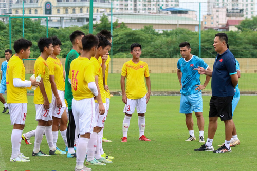 Đội tuyển U16 Việt Nam dự giải Đông Nam Á với 28 cầu thủ