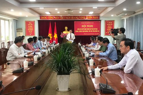 Đồng Nai thành lập Ban Chỉ đạo phòng chống tham nhũng, tiêu cực
