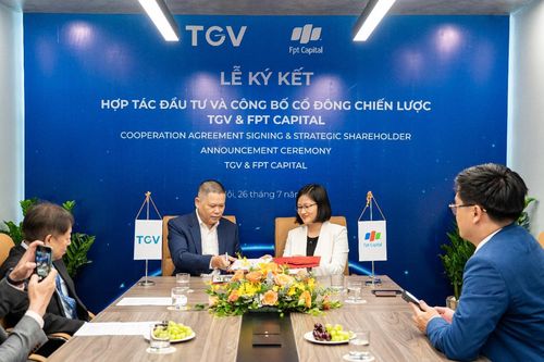 Ký kết hợp tác đầu tư cùng FPT Capital, TGV như hổ mọc thêm cánh