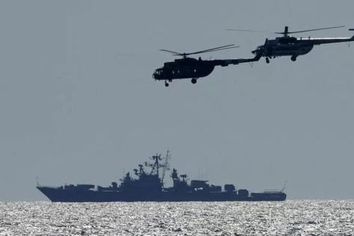 Mỹ hủy tập trận hải quân trên Biển Đen vì xung đột Ukraine