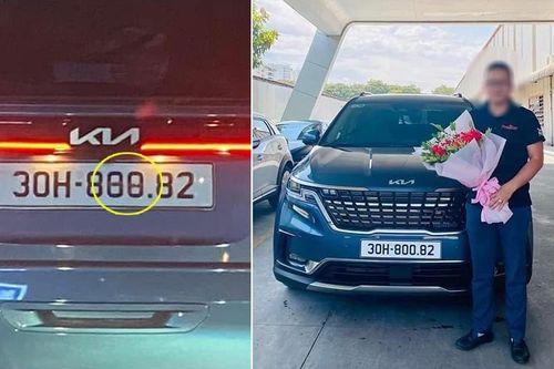 Thấy xe có biển số 'lạ' chạy trên đường, dân mạng tìm ra sự thật trong 'phút mốt'