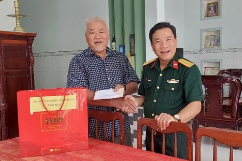 Viện kiểm sát quân sự Quân khu 7 luôn quan tâm đến công tác 'đền ơn đáp nghĩa'