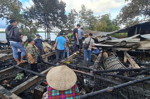 Hỏa hoạn bất ngờ, người đàn ông bị tai biến tử vong trong đám cháy