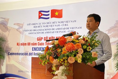 Chủ nhiệm Ủy ban Đối ngoại Vũ Hải Hà dự gặp gỡ hữu nghị nhân kỷ niệm 69 năm cuộc tiến công Pháo đài Moncada