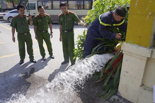 Bộ Công an kiểm tra thực trạng cấp nước phòng cháy, chữa cháy tại Hà Nội