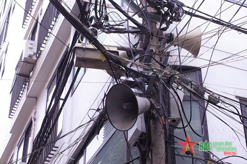 Hà Nội chưa bao giờ dừng hoạt động hệ thống phát thanh cơ sở