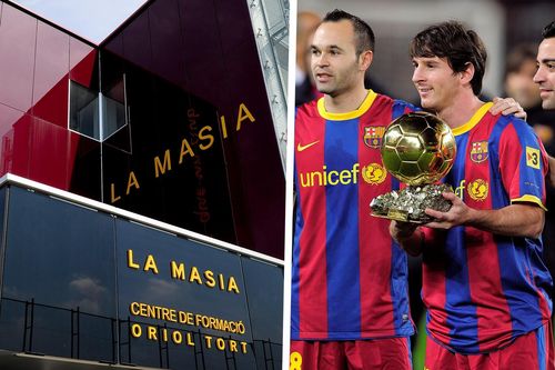 Bên trong bức tường của lò La Masia