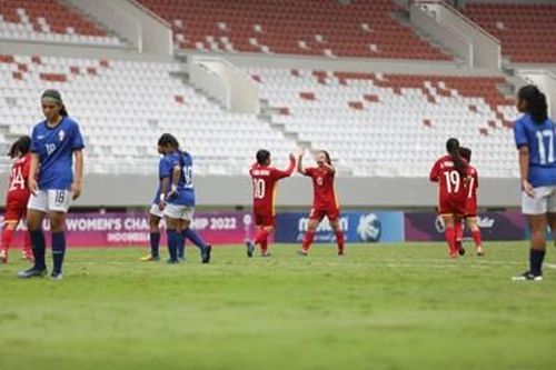 Kết quả Giải U18 nữ Đông Nam Á: U18 nữ Việt Nam thắng đậm U18 Campuchia