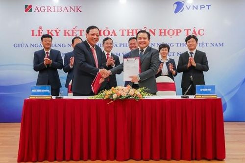 Agribank và Tập đoàn VNPT ký kết thỏa thuận hợp tác toàn diện
