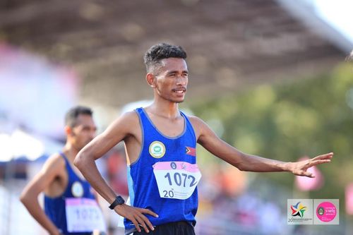 Người hùng điền kinh Timor Leste bất ngờ thua Lê Văn Thao