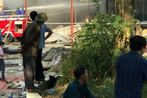 Cháy lớn tại Công ty cổ phần giấy Lửa Việt, Phú Thọ