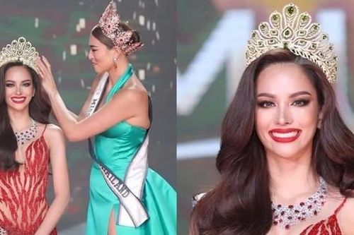 Đối thủ mới của Ngọc Châu, tân Hoa hậu Hoàn vũ Thái Lan sở hữu nhan sắc vô cùng rực rỡ