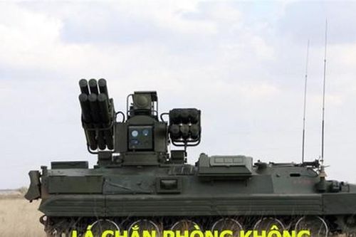 Lá chắn phòng không che đầu VDV Nga