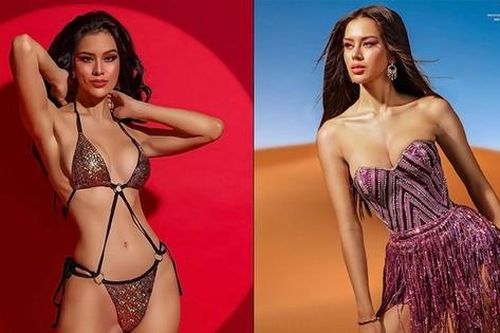 Nhan sắc rực lửa của 'gà chiến' 19 tuổi đăng quang Hoa hậu Hòa bình Philippines 2022