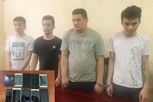 Thanh Hóa: Bắt 4 đối tượng sử dụng công nghệ cao chiếm đoạt hơn 5 tỷ đồng