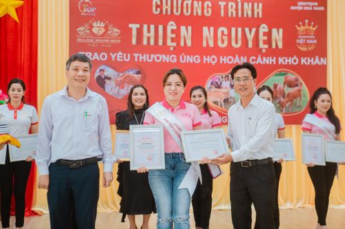 Người đẹp thân thiện Tô Thị Kim Thi đồng hành cùng BTC Hoa hậu Doanh nhân Việt Nam 2022 trên hành trình thiện nguyện