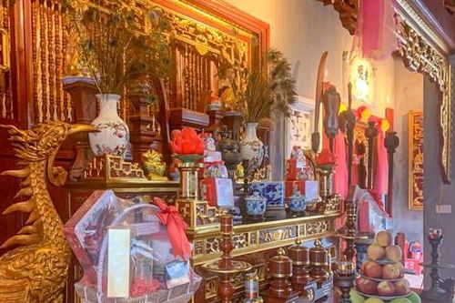 Cận cảnh ngôi đền thờ 'ông tổ' phòng cháy chữa cháy ở Hà Nội